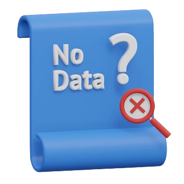 no data found